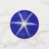 Modern Rood Wit Blauw Amerikaans Vlaggetafel Confe Confetti (Kleine voorkant)