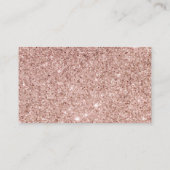 Modern Roos Gold Baby shower Luier Raffle Tickets Informatiekaartje (Achterkant)