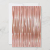 Modern Roos Gold Girly Script Sweet Sixteen Kaart (Achterkant)