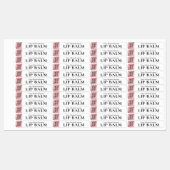 Modern Roos Gold Lipstick Lippenbalsem Tube Waterd Labels (Vel)