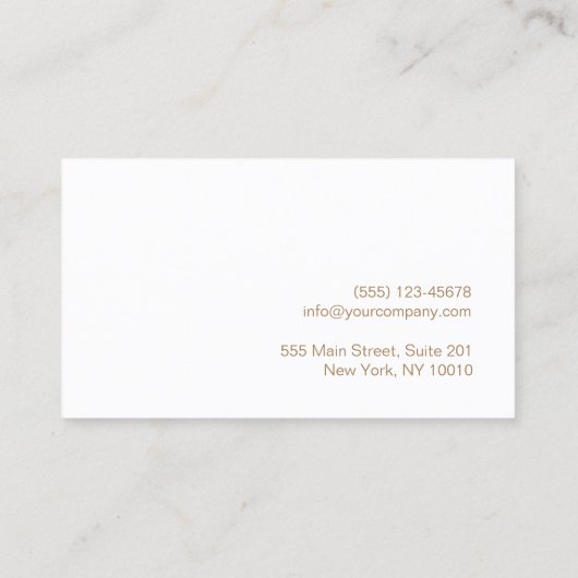 Modern Roos Gold Sequins Salon Afspraakkaart Afsprakenkaartje (Achterkant)