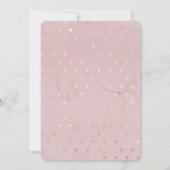 Modern Roos Gold Sweet 16 Verjaardag Kaart (Achterkant)