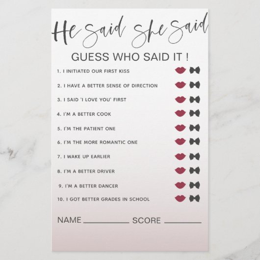 Modern Roos Gold zei hij dat ze Vrijgezellenfeest  Flyer (Voorkant)