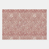 Modern Roos Goud Marmer Glitter Folie Inpakpapier Vel (Voorkant 2)