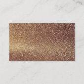 Modern roos gouden glitter zwarte bruiloft informatiekaartje (Achterkant)