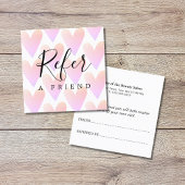 Modern Roos harst schoonheid Aanbevelingskaartje