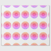 MODERN ROOS PINK COLOR CADEAUPAPIER (Vlak)