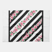 Modern Roos Theedoek (Horizontaal)