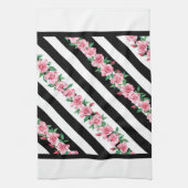 Modern Roos Theedoek (Verticaal)