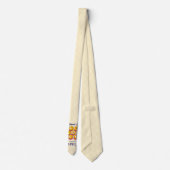 Modern Rosh Hashanah L'SHANAH TOVAH Monogram Stropdas (Achterkant)