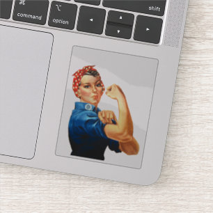 Modern Rosie de Riveter Sticker