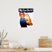 Modern Rosie het Poster Riveter (Keuken)