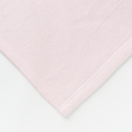 Modern Roze 3 Fotonaam Fleece Deken (Hoek)