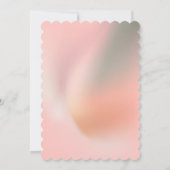 Modern Roze 50ste verjaardagsfeestje Kaart (Achterkant)