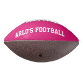 Modern roze, aangepast Football van Kind (Gedraaid 270)