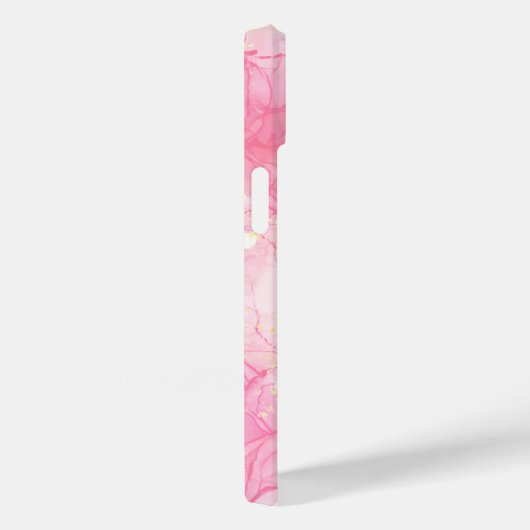 Modern roze Abstract aangepast Case-Mate iPhone Case (Achterkant / Rechts)