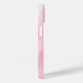 Modern Roze Abstract Glitter Personaliseerd Case-Mate iPhone Case (Achterkant / Rechts)