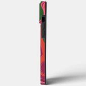 Modern Roze Abstract Trendy Stijlvol Case-Mate iPhone Case (Achterkant / Links)