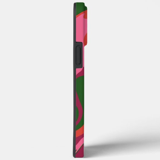 Modern Roze Abstract Trendy Stijlvol Case-Mate iPhone Case (Achterkant / Rechts)