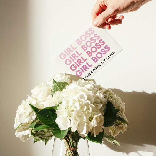 Modern Roze Boss Best Girly Gift