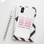 Modern Roze Boss Best Girly Gift Case-Mate iPhone Case<br><div class="desc">Modern Roze Boss Best Girly Gift</div>