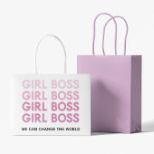 Modern Roze Boss Best Girly Gift Groot Cadeauzakje