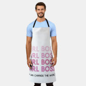 Modern Roze Boss Best Girly Gift Schort (Gedragen)