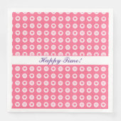 Modern Roze Collectie van de Heart Love Servet (Voorkant)