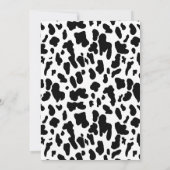 Modern Roze Cowgirl Laatste Rodeo vrijgezellenfees Kaart (Achterkant)