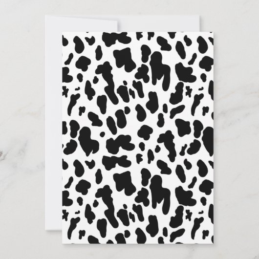 Modern Roze Cowgirl Laatste Rodeo vrijgezellenfees Kaart (Achterkant)