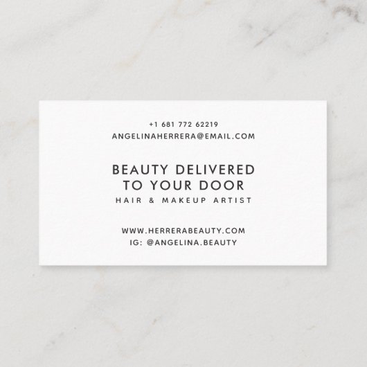 Modern roze en goud geometrisch kleurenblok mozaïe visitekaartje (Achterkant)