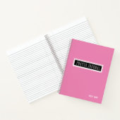 Modern Roze Gebedsjournaal Notitieboek (Binnen)