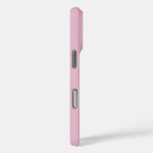 Modern roze gepersonaliseerde monogram naam - Case-Mate iPhone case (Achterkant / Rechts)
