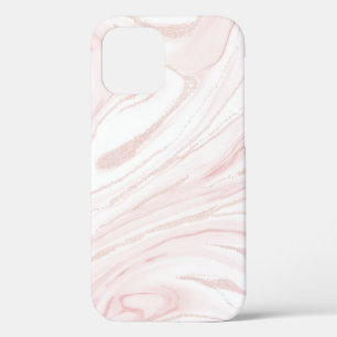 Modern Roze Glitter Marmer Case-Mate iPhone Case