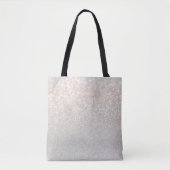 modern, roze, goudkleurig, glanzend, ombre, blush, tote bag (Voorkant)