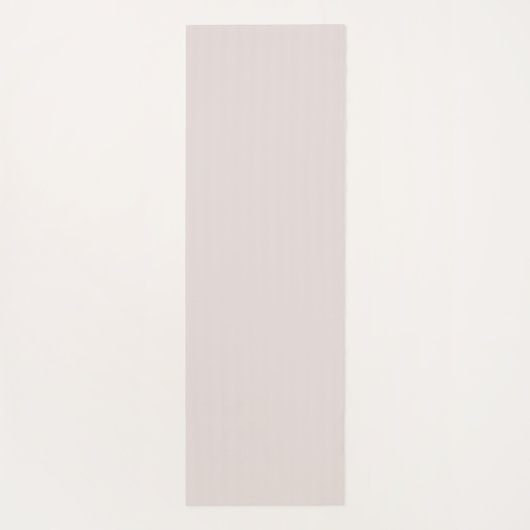 Modern Roze Hand Script Monogram Yogamat (Achterkant)