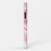 Modern Roze Iridescent w / Naam Hoesje-Mate Case-Mate iPhone Case (Achterkant/rechts)