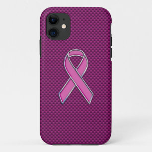 Modern roze lintontwerp Case-Mate iPhone case