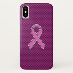 Modern roze lintontwerp Case-Mate iPhone case