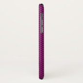 Modern roze lintontwerp Case-Mate iPhone case (Achterkant/links)