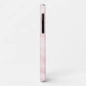 modern roze marmer Hoesje-Mate Barely daar Apple Case-Mate iPhone Case (Achterkant/links)
