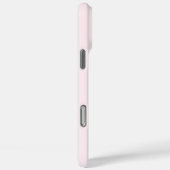 Modern Roze Minimalistisch Initiaal Monogram Case-Mate iPhone Case (Achterkant / Rechts)