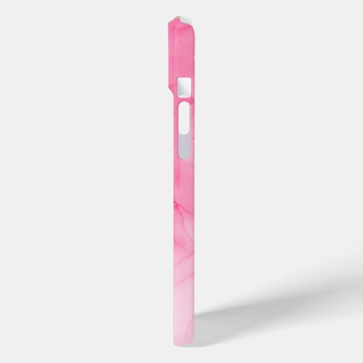 Modern roze Personaliseer Foto beste vrienden Case-Mate iPhone Case (Achterkant / Links)