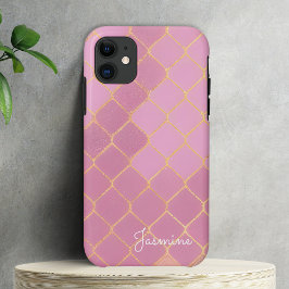 Modern Roze Rose Goud Case-Mate iPhone Case