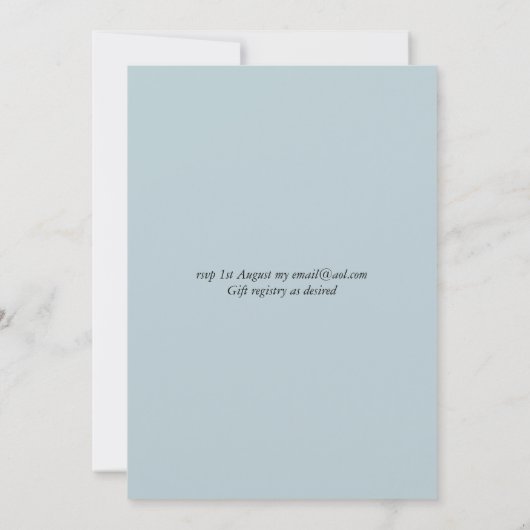 Modern roze roze glitter is een meisje Baby shower (Achterkant)