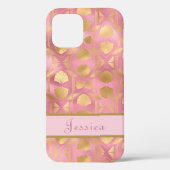 Modern roze, stijlvol meisje Case-Mate iPhone case (Achterkant)