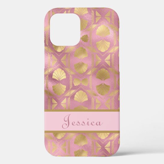 Modern roze, stijlvol meisje Case-Mate iPhone case (Achterkant)
