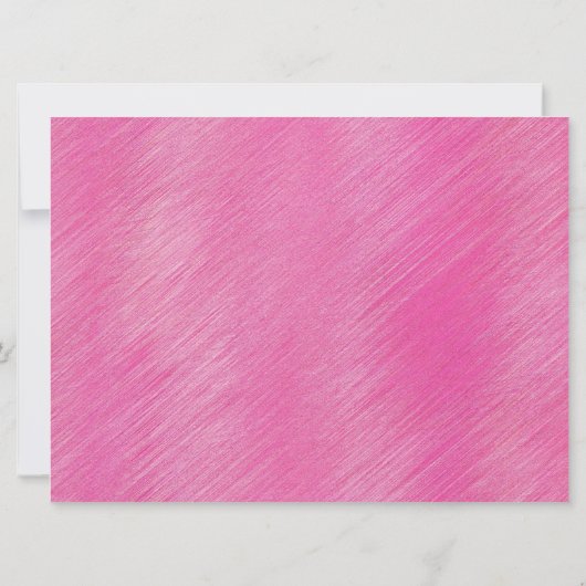 Modern roze stof op houten Kaart (Achterkant)