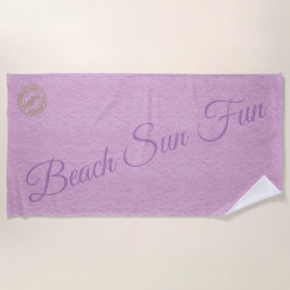 Modern Roze Strandlaken