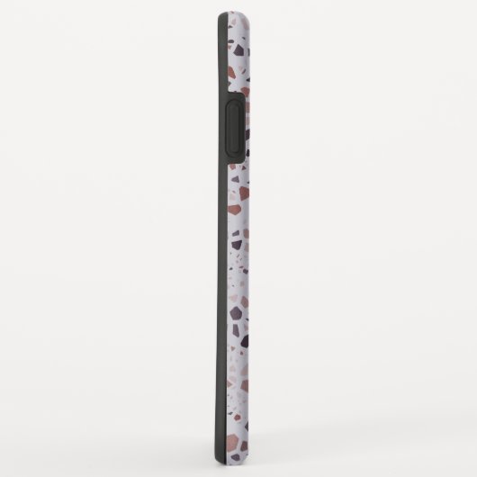 Modern roze terrazzo printpatroon Case-Mate iPhone case (Achterkant/rechts)